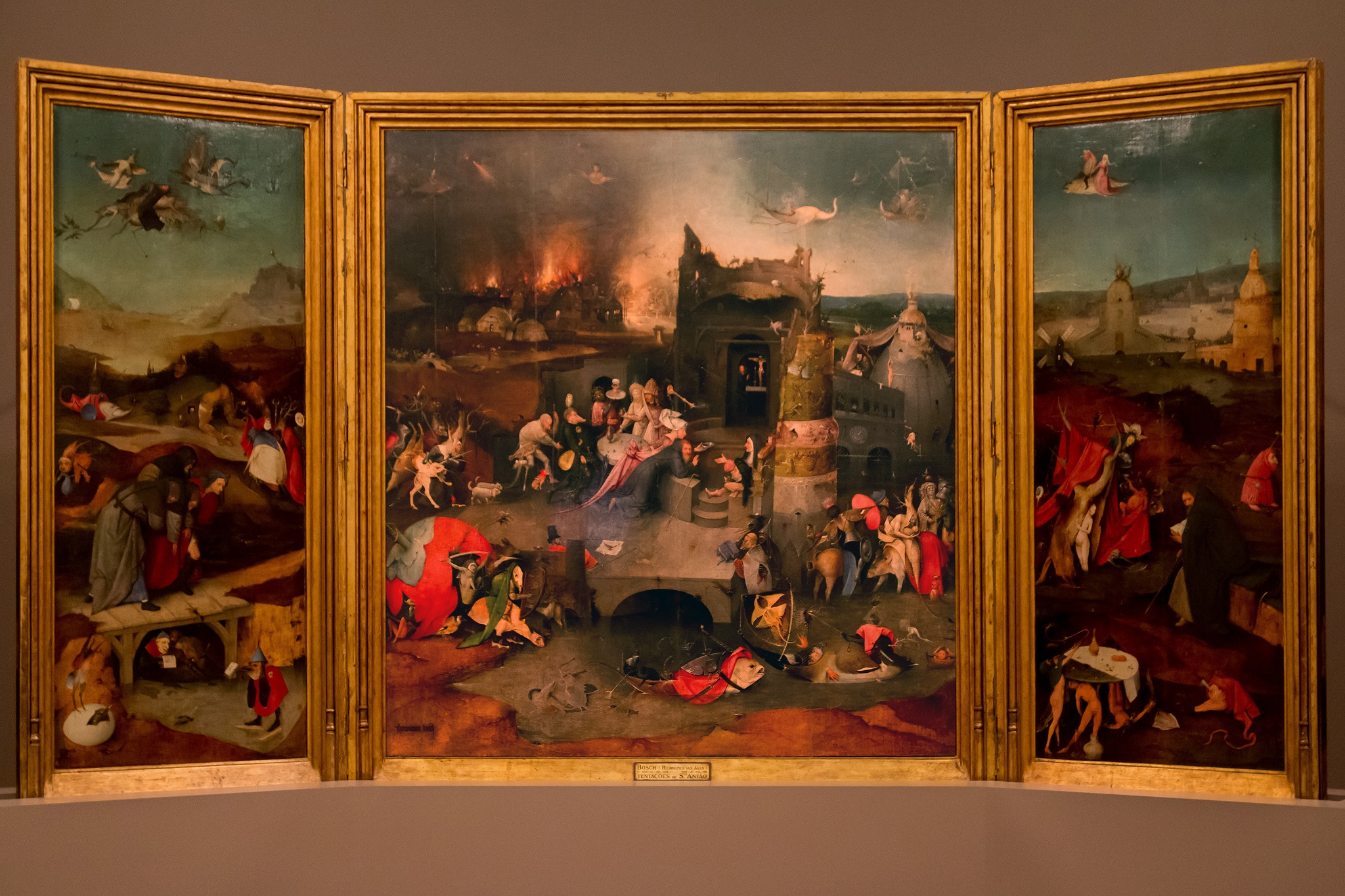 The Temptation of Saint Anthony - Jerome Bosch - National Museum of Ancien Art - Lisbon